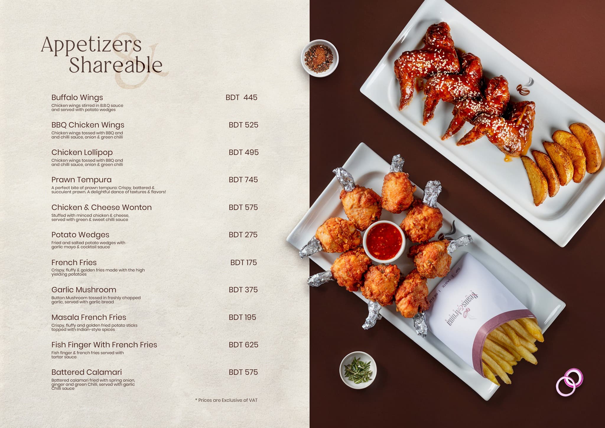 Appetizers & Shareable