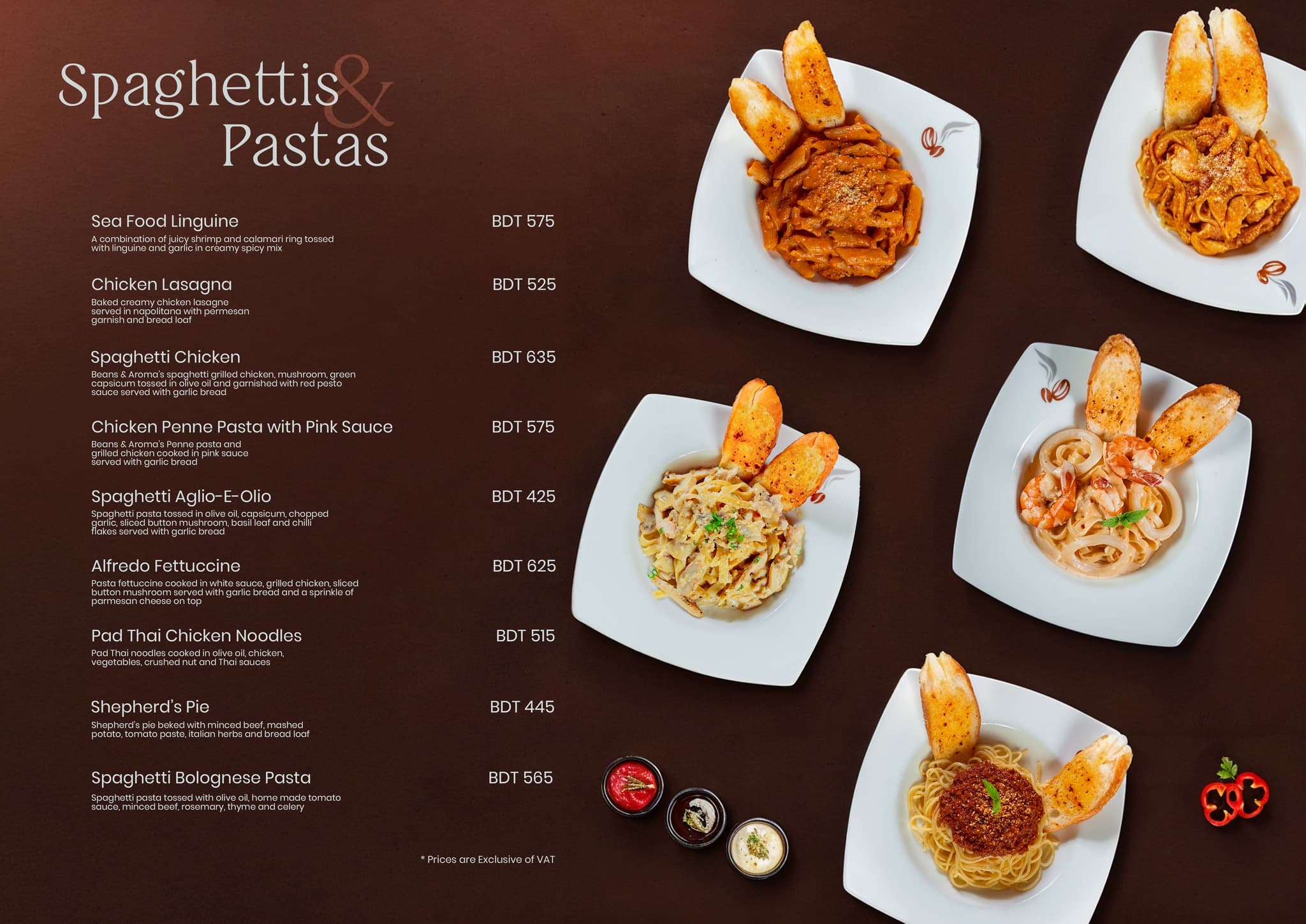 Spaghettis & Pastas