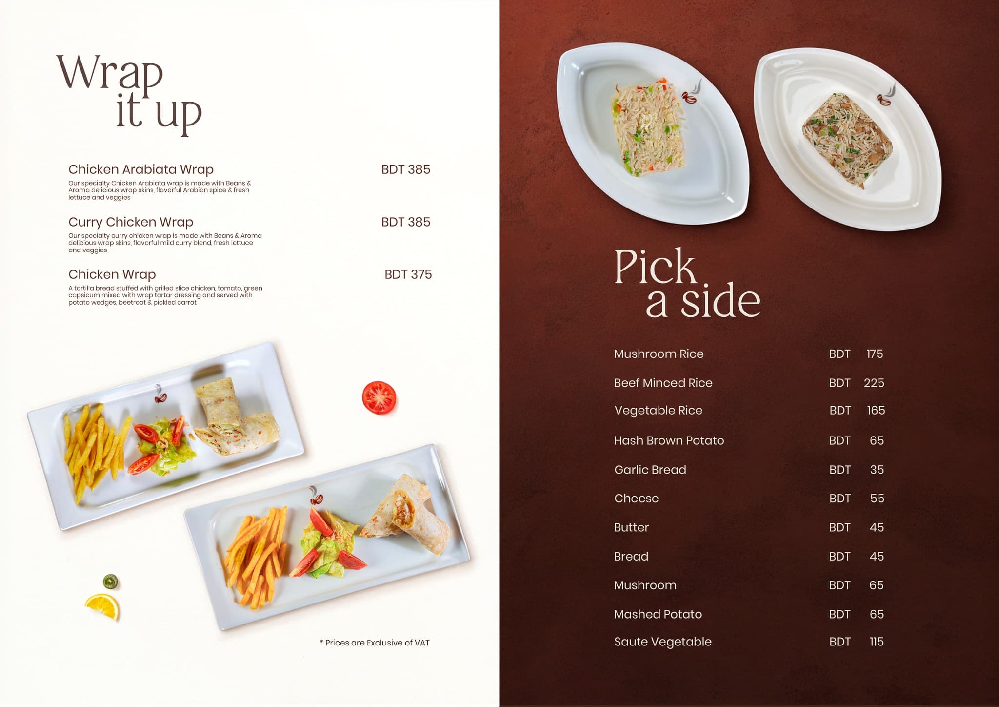 Wraps & Sides