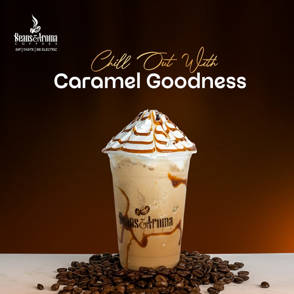 Caramel Goodness at Beans & Aroma